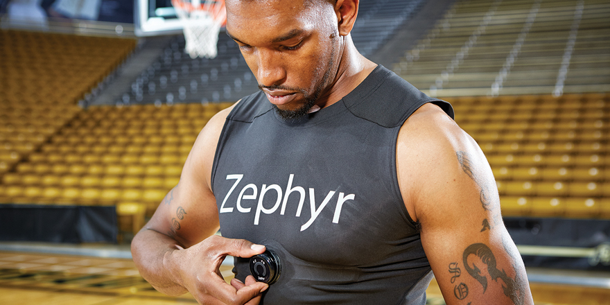 Zephyr basketball with compression shirtpuck