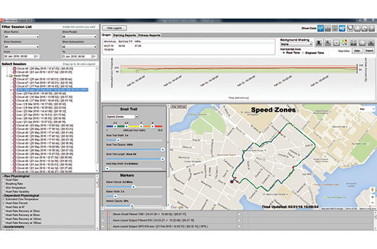 OmniSense™analysis software screenshot